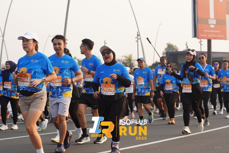 Race photo from ISOPLUS RUN 2025 - JAKARTA