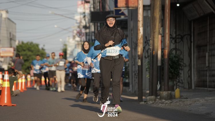 Race photo from Jabar Run 10K 2024