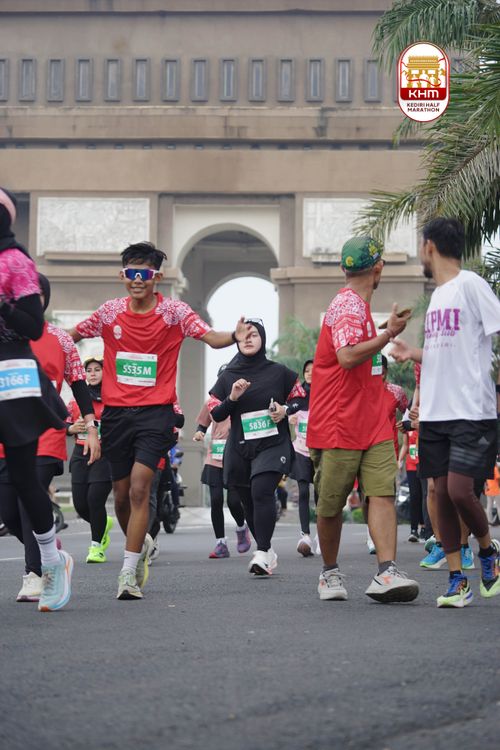 Race photo from Kediri Half Marathon 2025