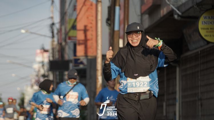 Race photo from Jabar Run 10K 2024