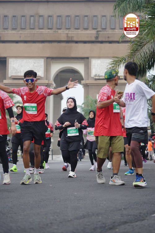 Race photo from Kediri Half Marathon 2025