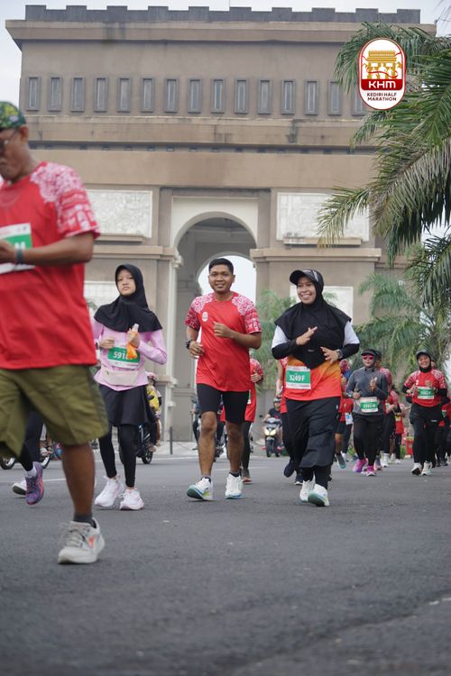 Race photo from Kediri Half Marathon 2025