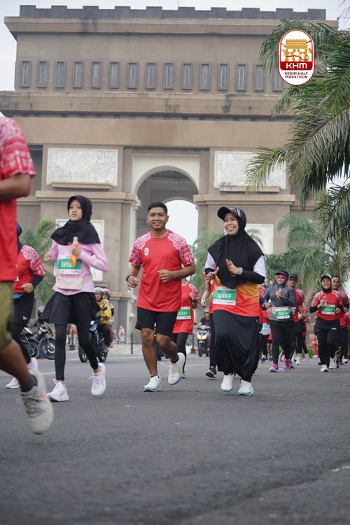 Race photo from Kediri Half Marathon 2025