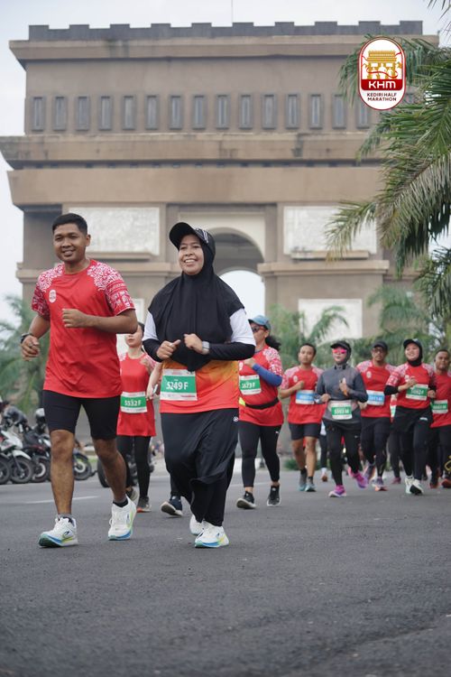 Race photo from Kediri Half Marathon 2025
