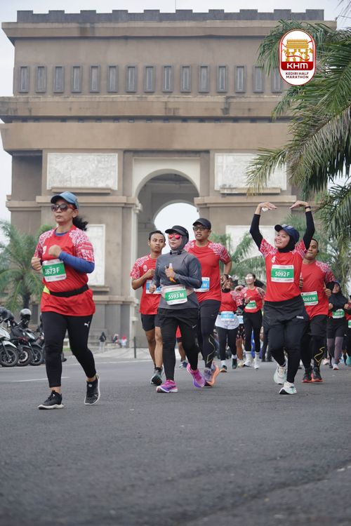 Race photo from Kediri Half Marathon 2025