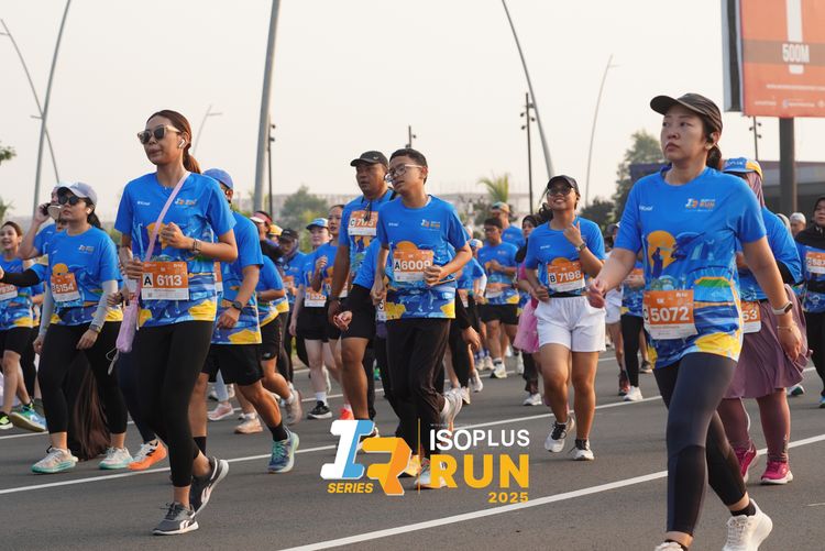 Race photo from ISOPLUS RUN 2025 - JAKARTA