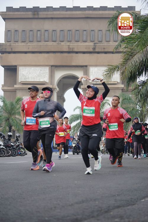 Race photo from Kediri Half Marathon 2025