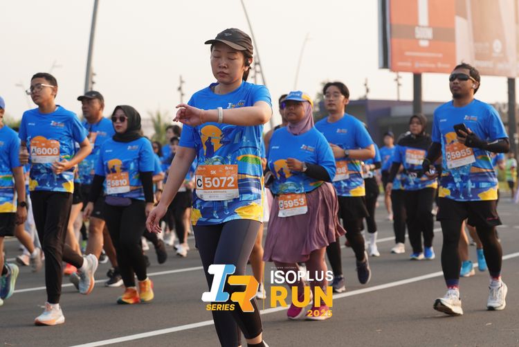 Race photo from ISOPLUS RUN 2025 - JAKARTA