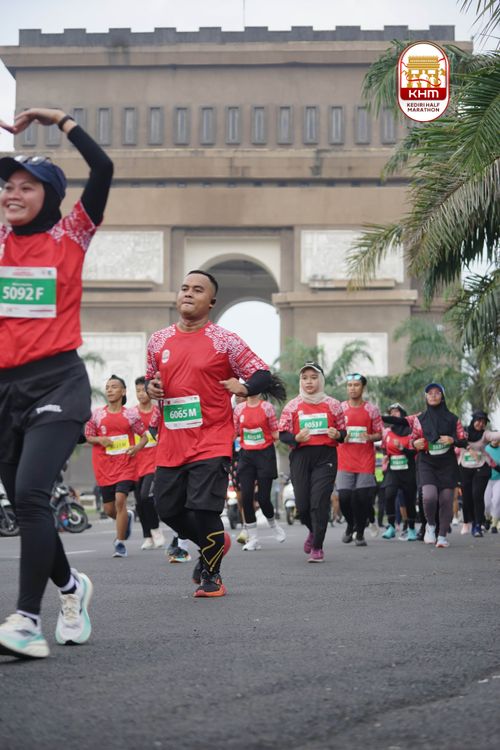Race photo from Kediri Half Marathon 2025