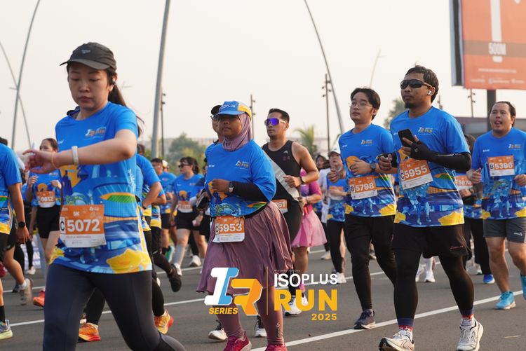 Race photo from ISOPLUS RUN 2025 - JAKARTA