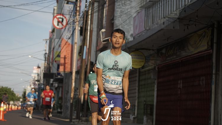 Race photo from Jabar Run 10K 2024