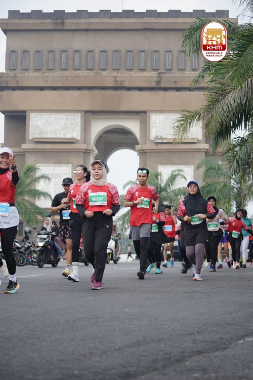 Race photo from Kediri Half Marathon 2025