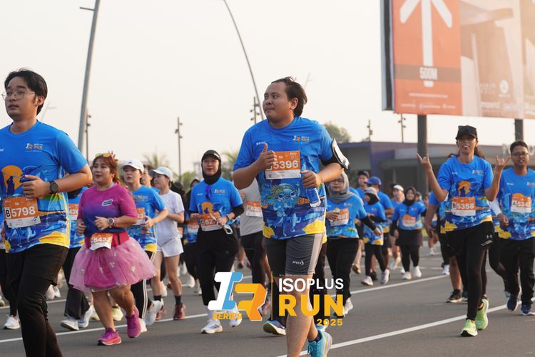 Race photo from ISOPLUS RUN 2025 - JAKARTA