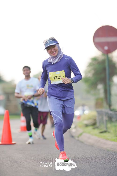Race photo from Taman Budaya x BOGORUN 2025