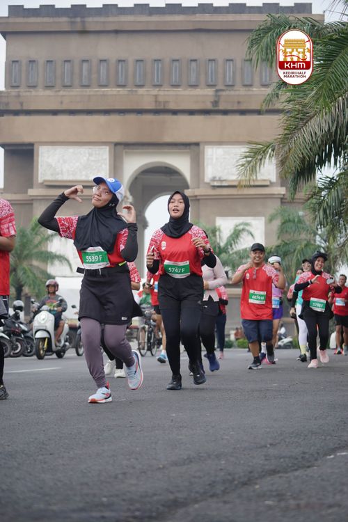 Race photo from Kediri Half Marathon 2025