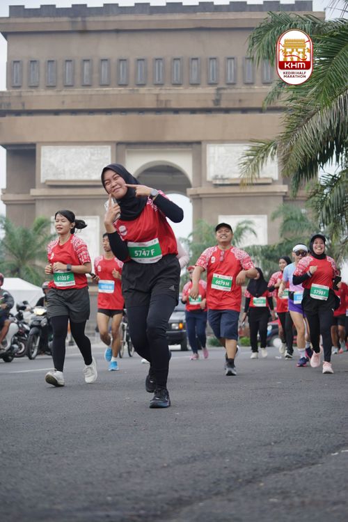 Race photo from Kediri Half Marathon 2025