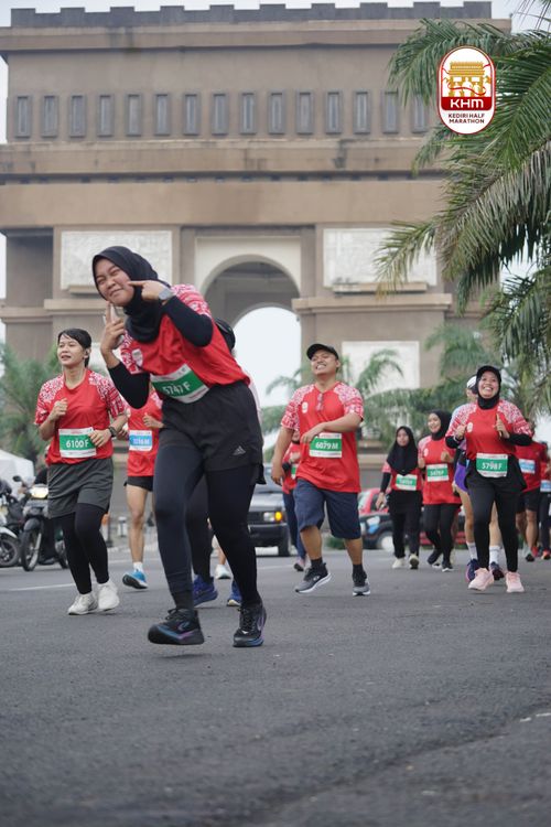 Race photo from Kediri Half Marathon 2025