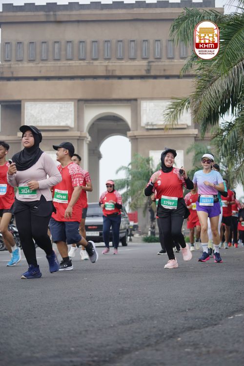 Race photo from Kediri Half Marathon 2025