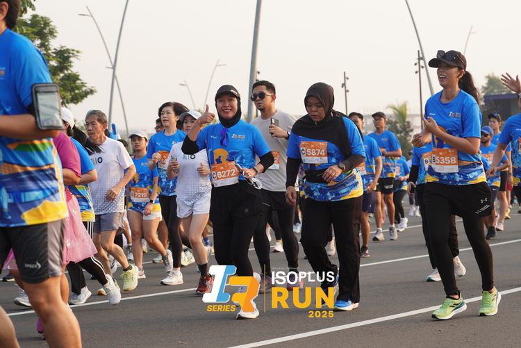 Race photo from ISOPLUS RUN 2025 - JAKARTA