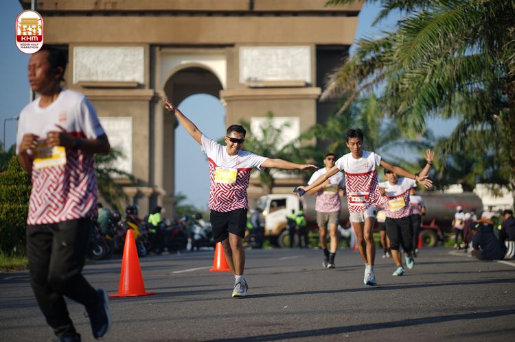 Race photo from Kediri Half Marathon 2024