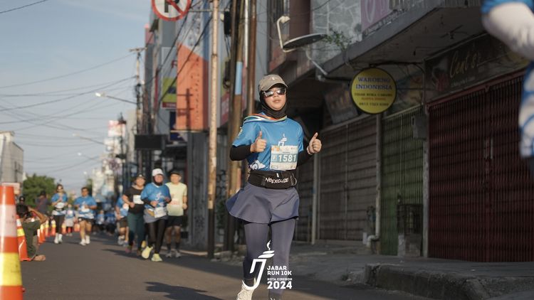 Race photo from Jabar Run 10K 2024