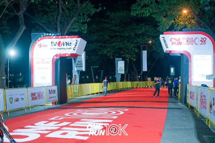 Race photo from ONE RUN 10K 2025