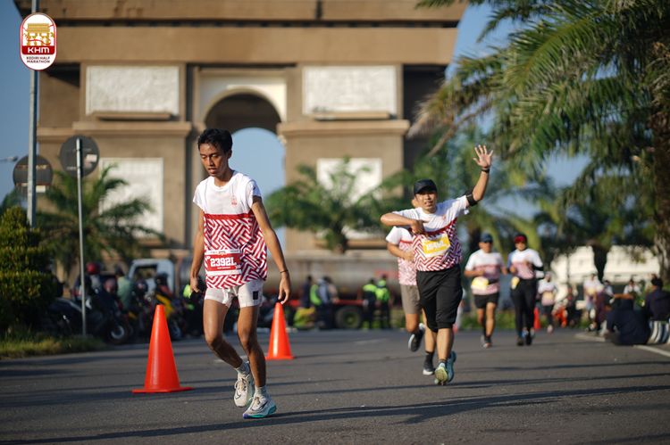Race photo from Kediri Half Marathon 2024