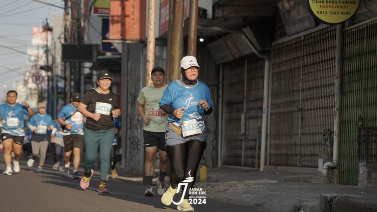 Race photo from Jabar Run 10K 2024