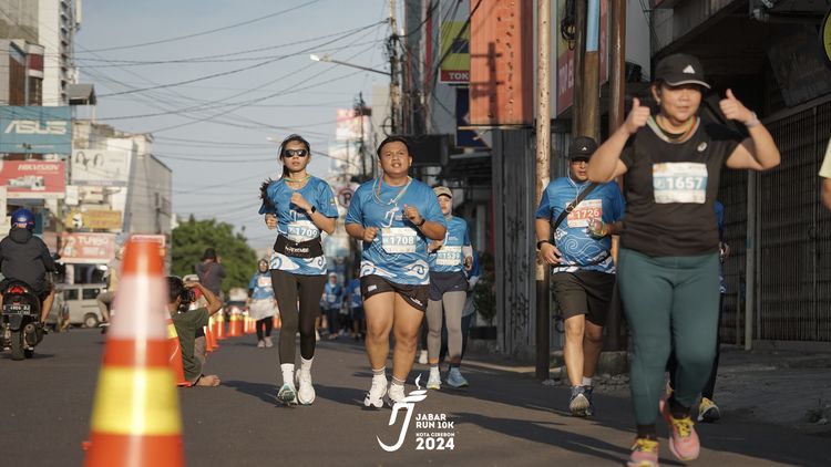 Race photo from Jabar Run 10K 2024