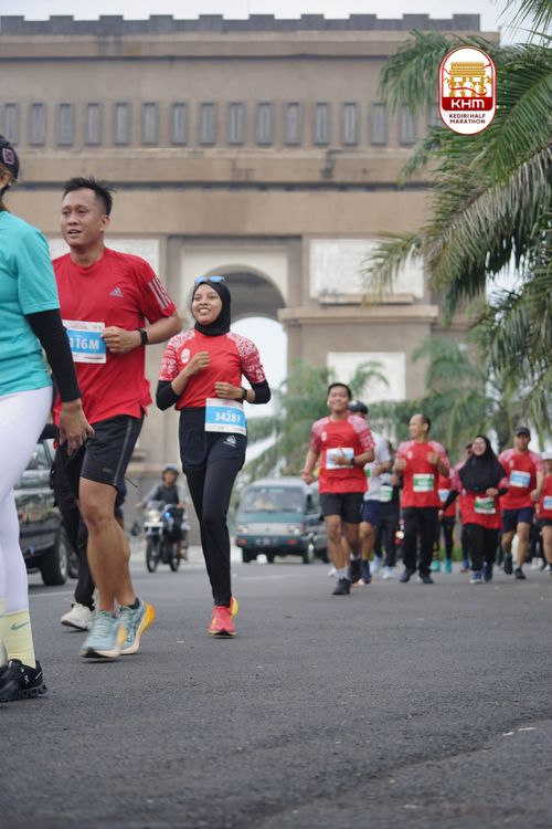 Race photo from Kediri Half Marathon 2025