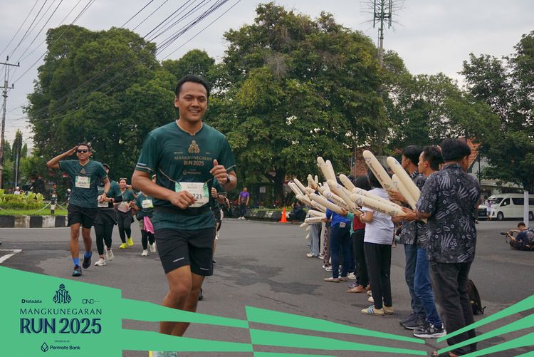 Race photo from Mangkunegaran Run 2025
