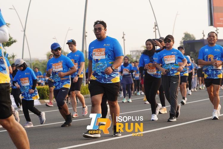 Race photo from ISOPLUS RUN 2025 - JAKARTA