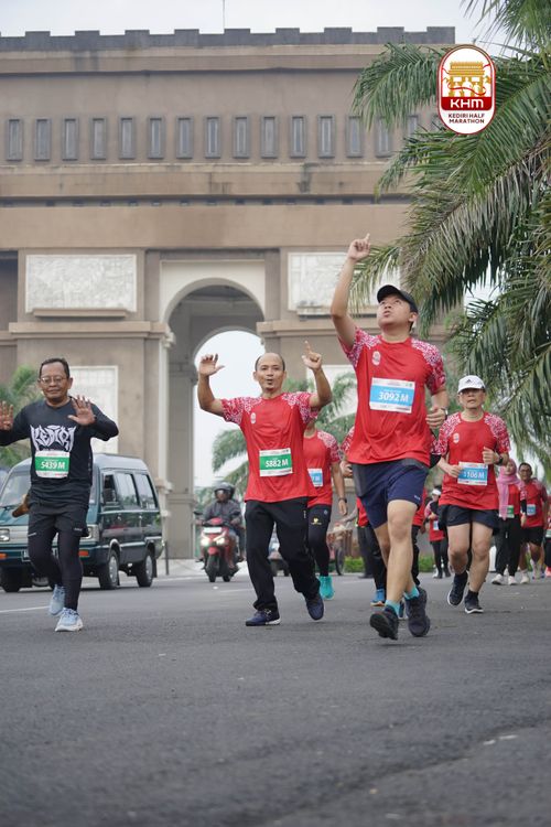 Race photo from Kediri Half Marathon 2025