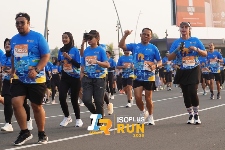 Race photo from ISOPLUS RUN 2025 - JAKARTA