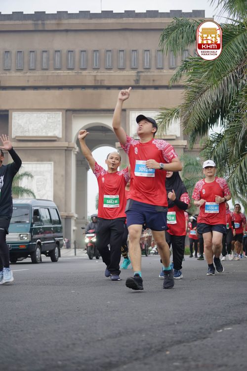 Race photo from Kediri Half Marathon 2025