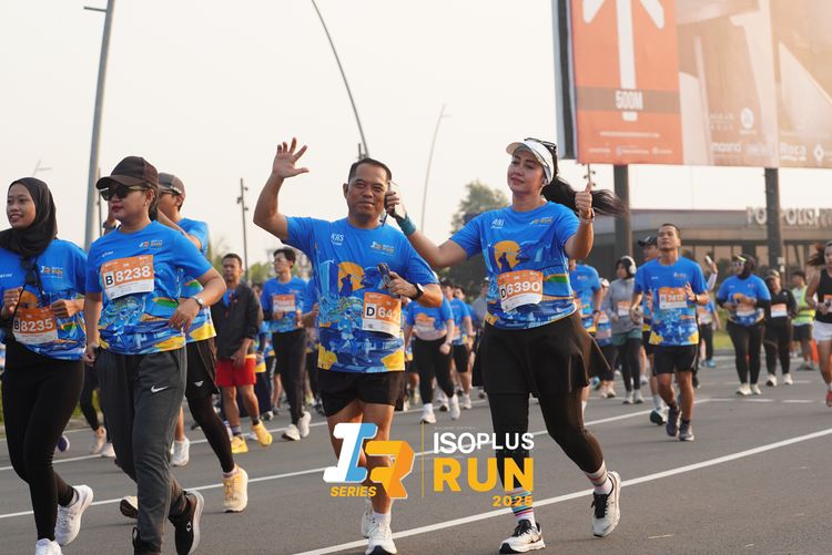 Race photo from ISOPLUS RUN 2025 - JAKARTA