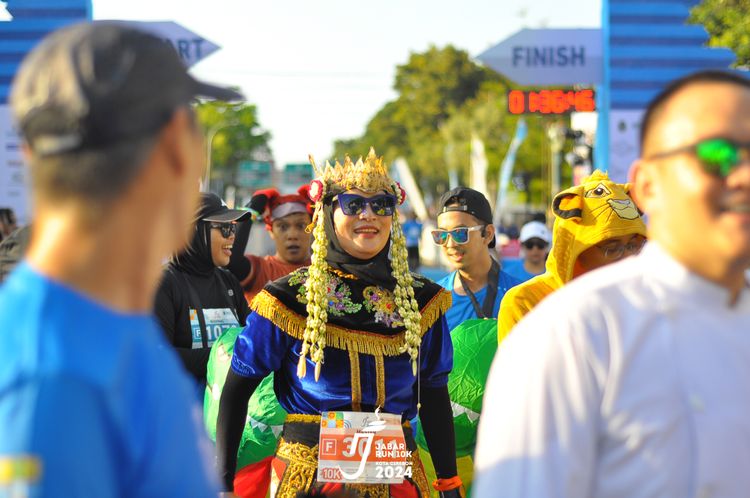 Race photo from Jabar Run 10K 2024