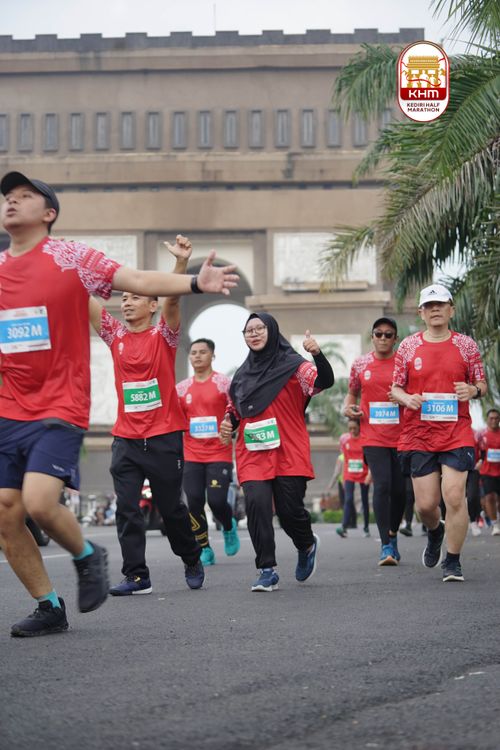 Race photo from Kediri Half Marathon 2025