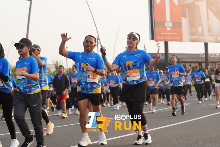 Race photo from ISOPLUS RUN 2025 - JAKARTA