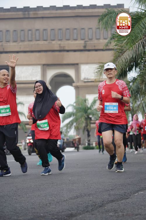 Race photo from Kediri Half Marathon 2025