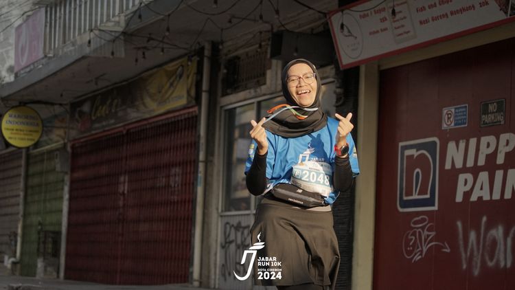 Race photo from Jabar Run 10K 2024