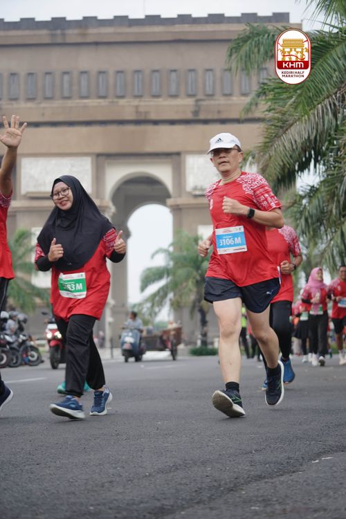Race photo from Kediri Half Marathon 2025