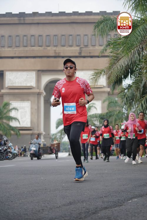 Race photo from Kediri Half Marathon 2025