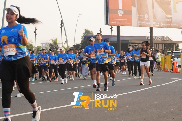 Race photo from ISOPLUS RUN 2025 - JAKARTA
