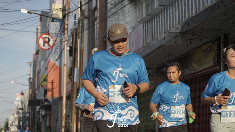 Race photo from Jabar Run 10K 2024