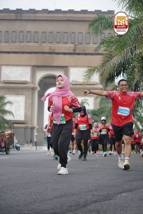 Race photo from Kediri Half Marathon 2025