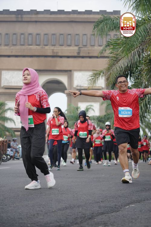 Race photo from Kediri Half Marathon 2025