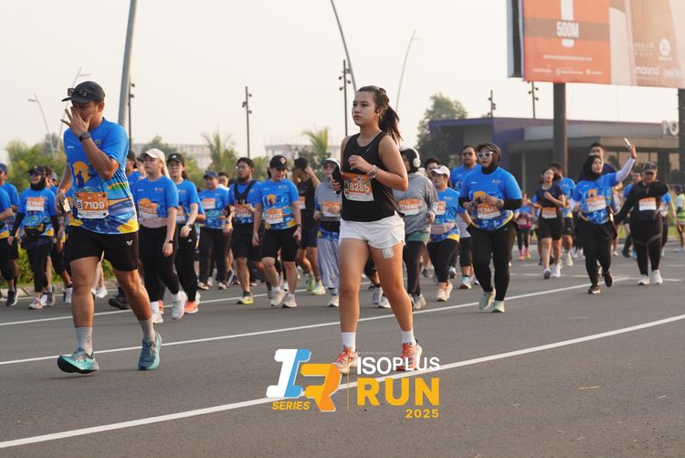 Race photo from ISOPLUS RUN 2025 - JAKARTA