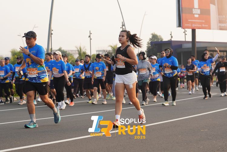 Race photo from ISOPLUS RUN 2025 - JAKARTA