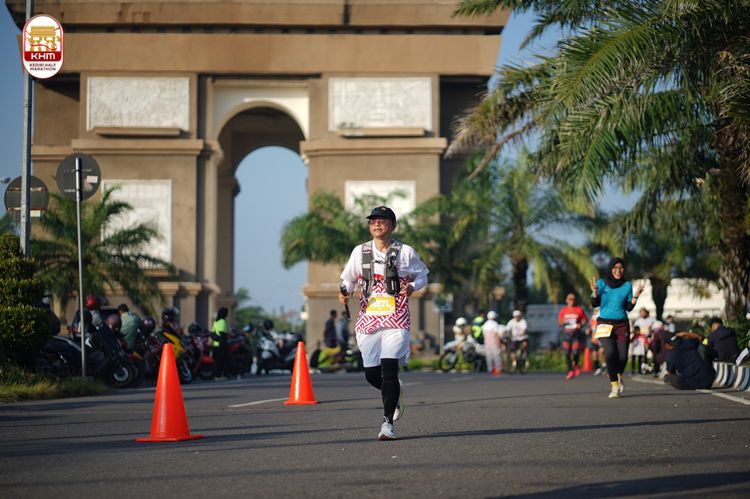 Race photo from Kediri Half Marathon 2024